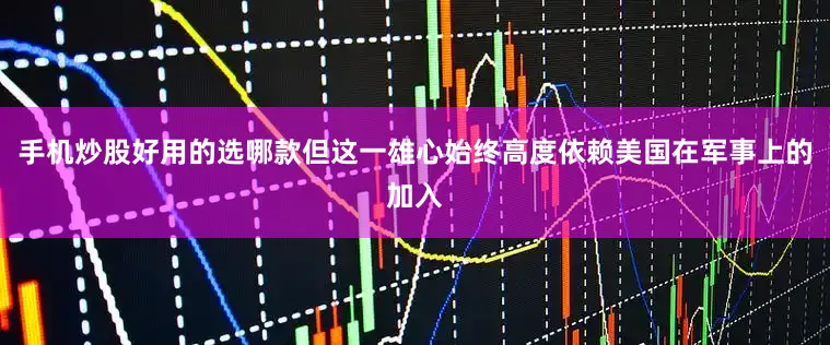 手机炒股好用的选哪款但这一雄心始终高度依赖美国在军事上的加入